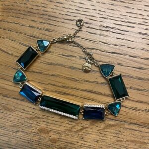 Chloe + Isabel Blue/Green/Gold Bracelet